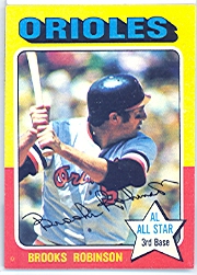 1975 Topps Mini Baseball Cards      050      Brooks Robinson